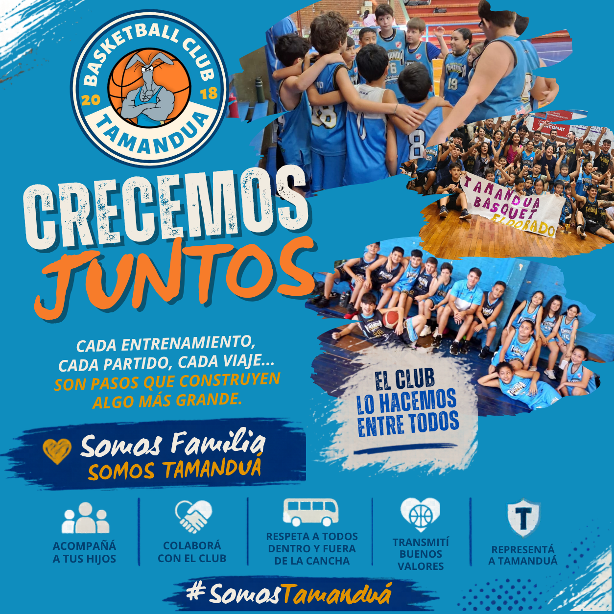 El club sigue creciendo
